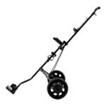 Everfit Golf Buggy Quick Folding Trolley Golf Cart Trolley 2 Wheels Cup Holder - Image 4