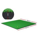 Everfit Golf Hitting Mat Portable Driving Range Practice Training Aid 150x150cm - Image 2