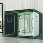 Green Fingers Grow Tent Kits 240x240x200cm Hydroponics Indoor Grow System Black - Image 7