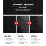 Green Fingers Grow Tent 70x70x160CM 1680D Hydroponics Kit Indoor Plant Room System - Image 5