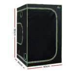 Green Fingers Grow Tent 90x90x180CM Hydroponics Kit Indoor Plant Room System - Image 2