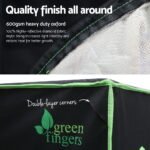 Green Fingers Grow Tent 90x90x180CM Hydroponics Kit Indoor Plant Room System - Image 5