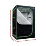 Green Fingers Grow Tent Light Kit 120x120x200CM 1000W LED 4" Vent Fan,Green Fingers Grow Tent Light Kit LED 1000W Full Spectrum 4" Vent 120x120x200CM - Image 2