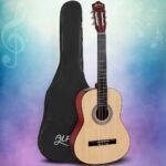 Alpha 39 Inch Classical Guitar Wooden Body Nylon String Beginner Gift Natural - Image 7