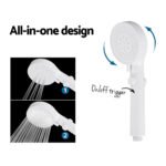 Devanti Portable Gas Water Heater With Pump LPG System Grey - Image 3