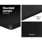 Artiss Standing Desk Motorised Black 120CM - Image 6