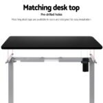 Artiss Electric Standing Desk Frame Only Height Adjustable 70KG Load Grey - Image 6