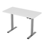 Artiss Standing Desk Motorised 140CM White - Image 2