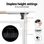 Artiss Standing Desk Motorised Sit Stand Desks 120CM - Image 5