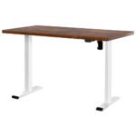 Artiss Standing Desk Motorised Sit Stand Desks Rustic Brown 140CM - Image 7