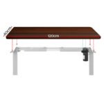 Artiss Standing Desk Motorised Sit Stand Desks Walnut 120CM - Image 3
