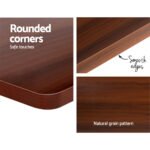 Artiss Standing Desk Motorised Sit Stand Desks Walnut 140CM - Image 6