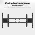 Artiss Standing Desk Frame Only Dual Motor Motorised Black - Image 5