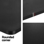 Artiss Standing Desk Motorised Dual Motor Black 120CM - Image 4