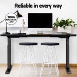 Artiss Standing Desk Motorised Dual Motor Black 140CM - Image 6