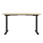 Artiss Standing Desk Motorised Dual Motor White Oak 140CM - Image 3