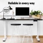 Artiss Standing Desk Motorised Dual Motor 120CM Black - Image 6