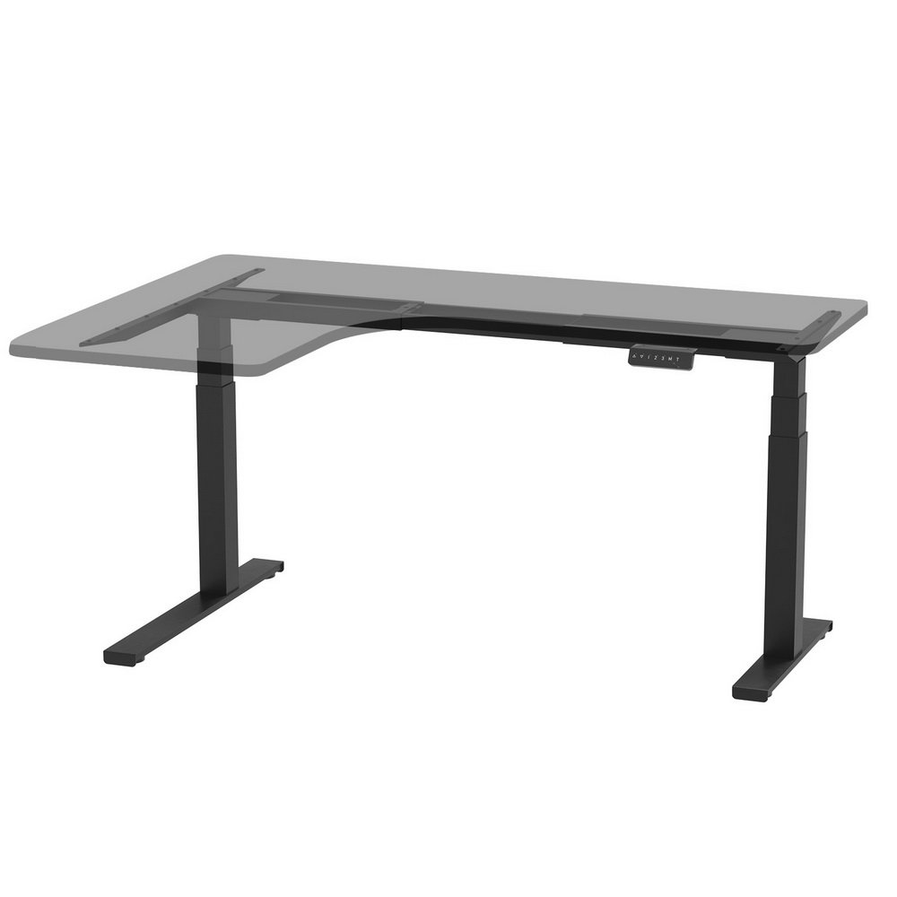 HASD-B-M07-BK-202503141616-00.jpg Artiss Standing Desk Frame Only L-shape Motorised - Image 1