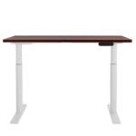 Artiss Standing Desk Motorised Electric Dual Motor 120CM Walnut - Image 3