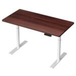 Artiss Standing Desk Motorised Electric Dual Motor 120CM Walnut - Image 7