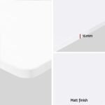 Artiss Electric Standing Desk 140cm Adjustable Height Motorised Home Office Desk White - Image 4