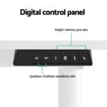 Artiss Electric Standing Desk 140cm Adjustable Height Motorised Home Office Desk White - Image 5