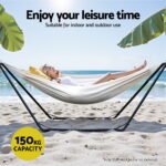 Gardeon Hammock Bed Stand Steel Frame Outdoor Garden - Image 5