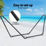 Gardeon Hammock Bed Stand Steel Frame Outdoor Garden - Image 6