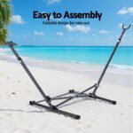 Gardeon Hammock Bed Stand Steel Frame Outdoor Indoor - Image 5