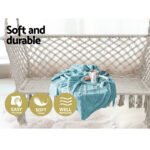 Gardeon Hammock Chair Outdoor Portable Camping Hammocks 2 Person Cream - Image 4