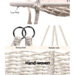 Gardeon Hammock Chair with Stand Nest Web Outdoor Swing 100cm - Image 6