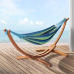 Gardeon Hammock Bed Outdoor Camping Timber Hammock Wooden Stand - Image 7