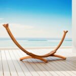 Gardeon Hammock Bed Stand Larch Wood 315cm Length - Image 7