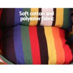 Gardeon Hammock Chair Timber Outdoor Furniture Camping with Wooden Stand - Image 6