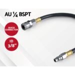 Giantz Air Hose Reel 20m Retractable Rewind Swivel Wall Mount Compressor Garage - Image 6