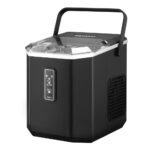 Devanti 12kg Ice Maker Machine 1.3L w/Scoop Holder Black - Image 7