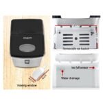 Devanti 15kg Ice Maker Machine Silver - Image 5