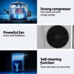 Devanti Ice Maker Machine 15kg Nugget Ice Cube - Image 6