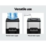 Devanti 20kg 3 in 1 Ice Maker Machine Cold and Hot Water Dispenser 3L Silver - Image 5