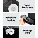 Devanti 20kg 3 in 1 Ice Maker Machine Cold and Hot Water Dispenser 3L Silver - Image 6