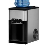 Devanti 20kg 3 in 1 Ice Maker Machine Cold and Hot Water Dispenser 3L Silver - Image 7