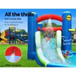 Happy Hop Inflatable Water Slide Jumping Trampoline Castle Bouncer Toy Splash - Image 4