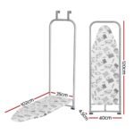 Artiss Ironing Board Wall Mounted Foldable White - Image 2