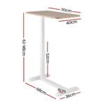 Artiss Laptop Desk Height Adjustable Mobile Workstation Computer Desks 70CM - Image 2