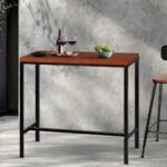 Artiss Alex Bar Table 100CM Rectangular - Image 8