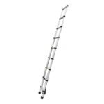 Giantz 2.6M Telescopic Ladder Aluminium Extension Extendable Steps Adjustable Height - Image 4