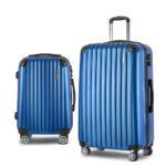 Wanderlite 20-28 Inch Luggage 2Set with TSA Lock Spinner Carry On Hard Shell Travel Suitcase Luggage Case Blue - Image 8