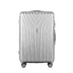 Wanderlite 3 Set Luggage 20-24-28 Inch Suitcase with TSA Lock Carry On Hard Shell Travel Luggage Organiser Case Silver - Image 3