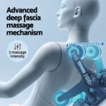 Livemor Massage Chair Electric Recliner Double Core Mechanism Massager ROWA White - Image 5