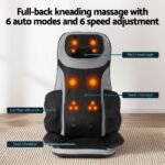Livemor 8-nodes Full Back Massage Cushion Heating Massage Seats - Image 4